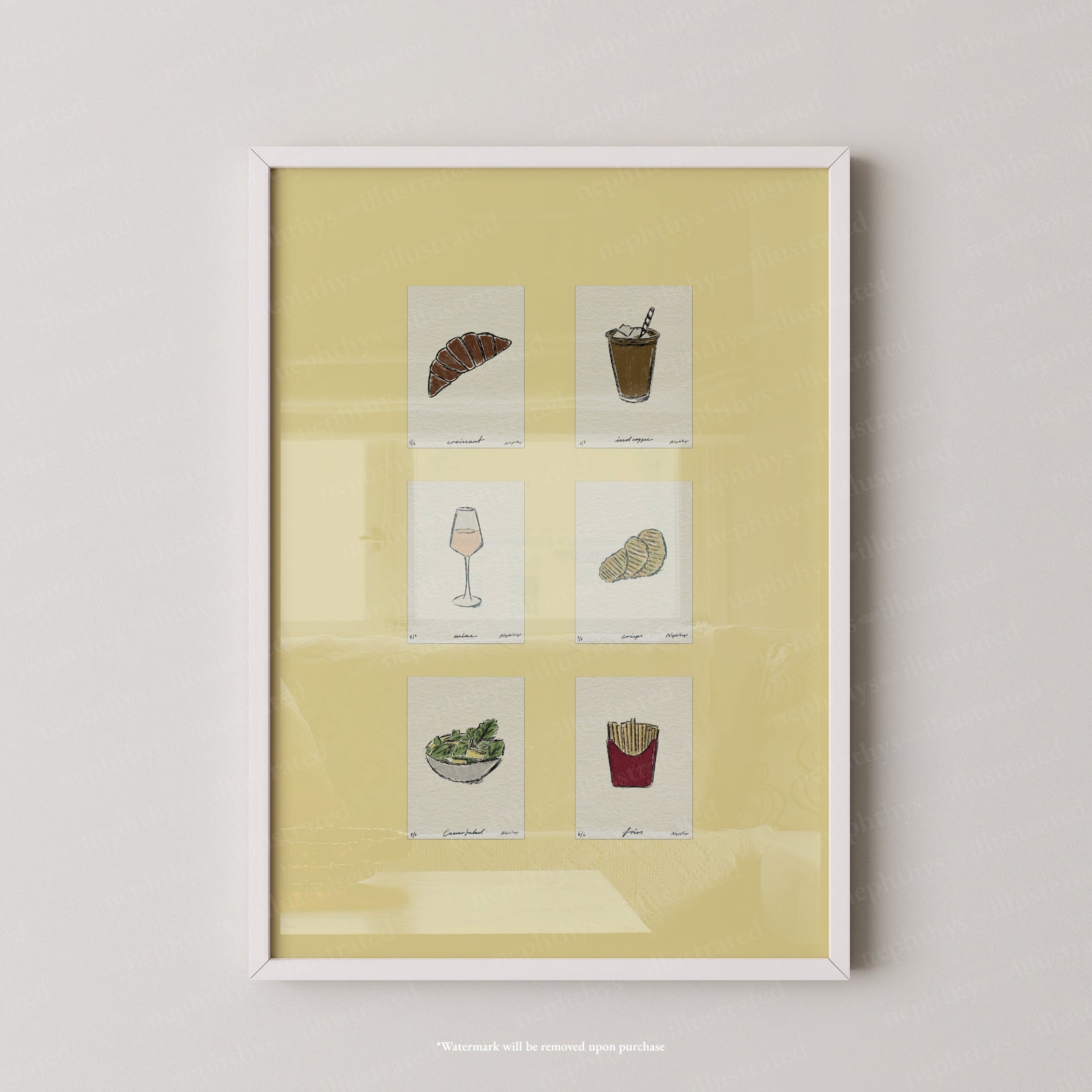 Signature Snacks Set Print