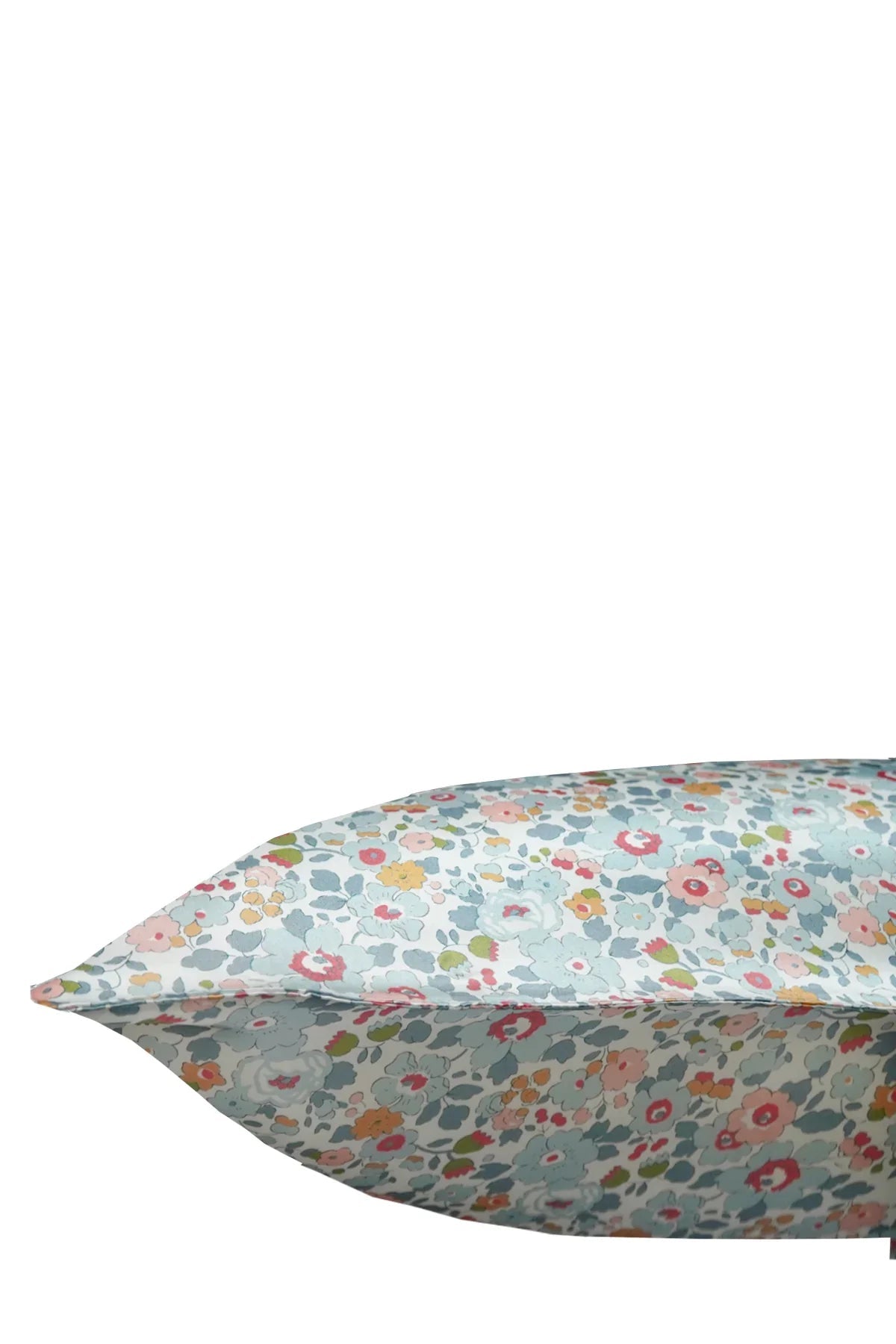 Silk Pillowcase made with Liberty Fabric BETSY GREY - Coco & Wolf