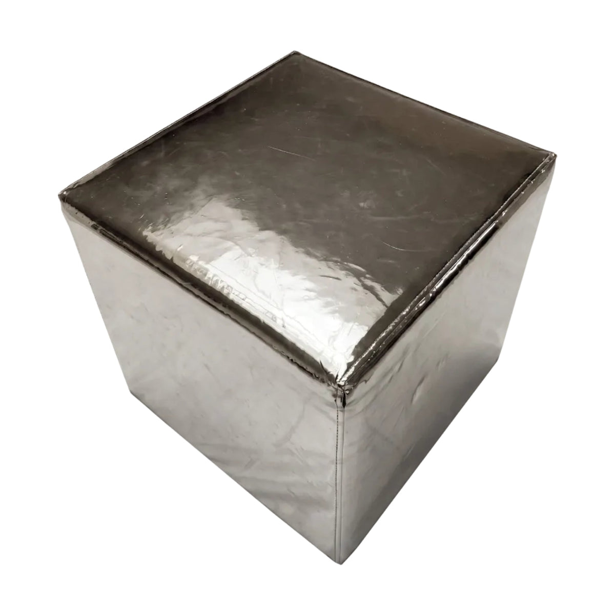 DISCO Footstool, Chrome