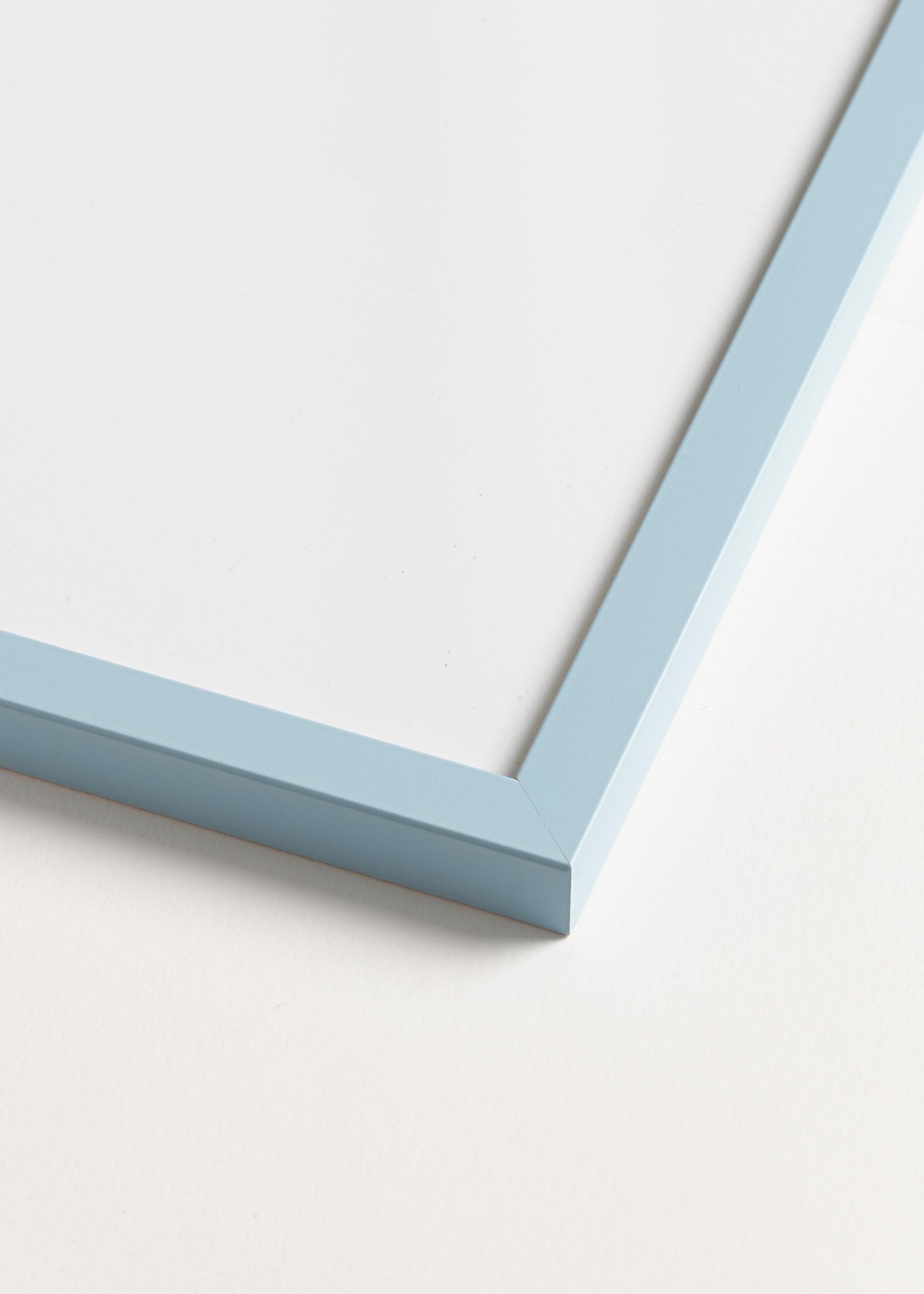 Sky Blue Wood Picture Frame