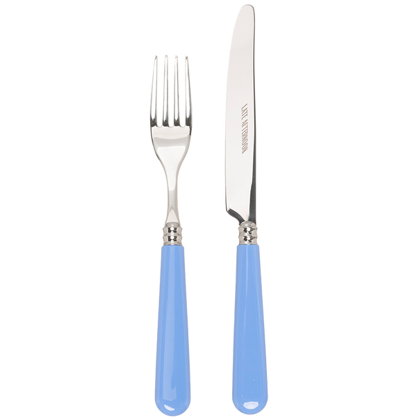 Sky Blue Knife and Fork Set