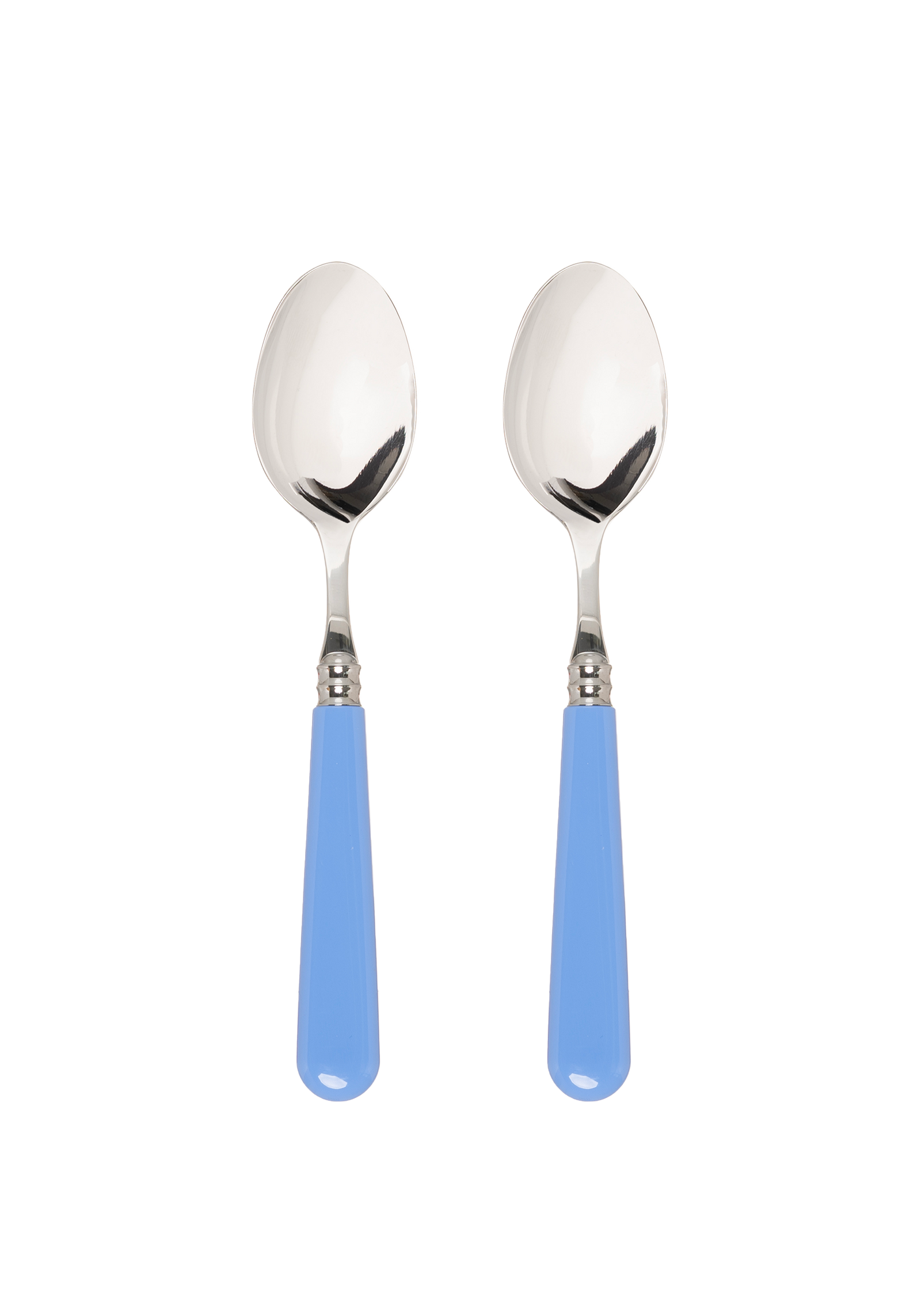 Sky Blue Set of 2 Dessert Spoons