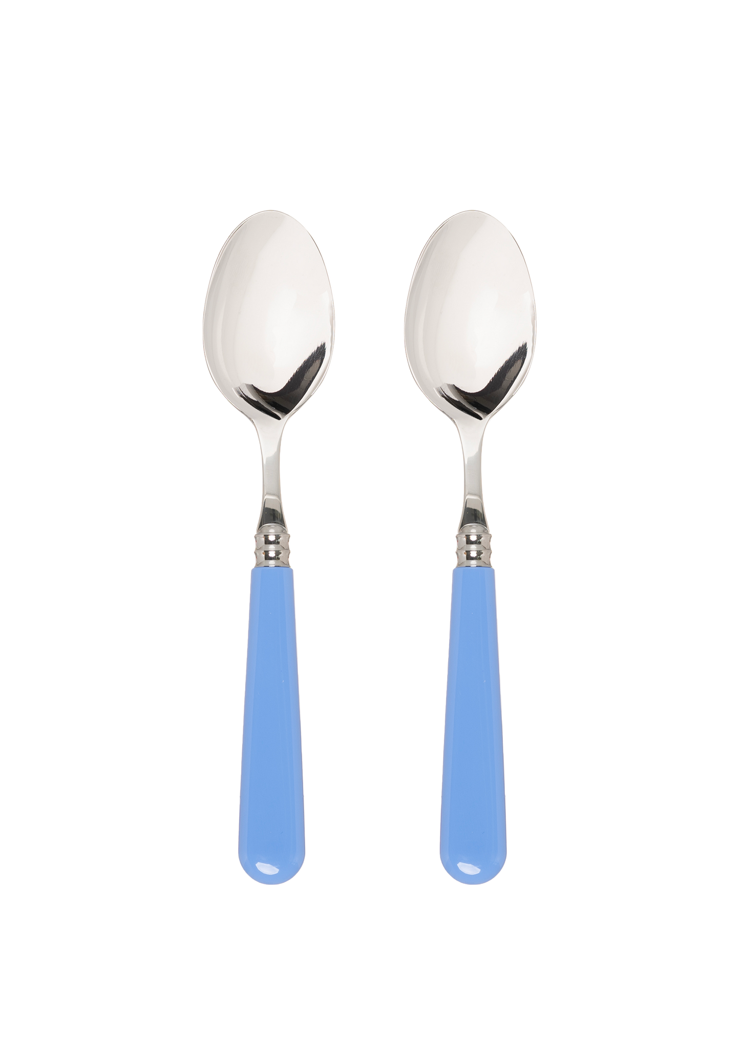 Sky Blue Set of 2 Dessert Spoons