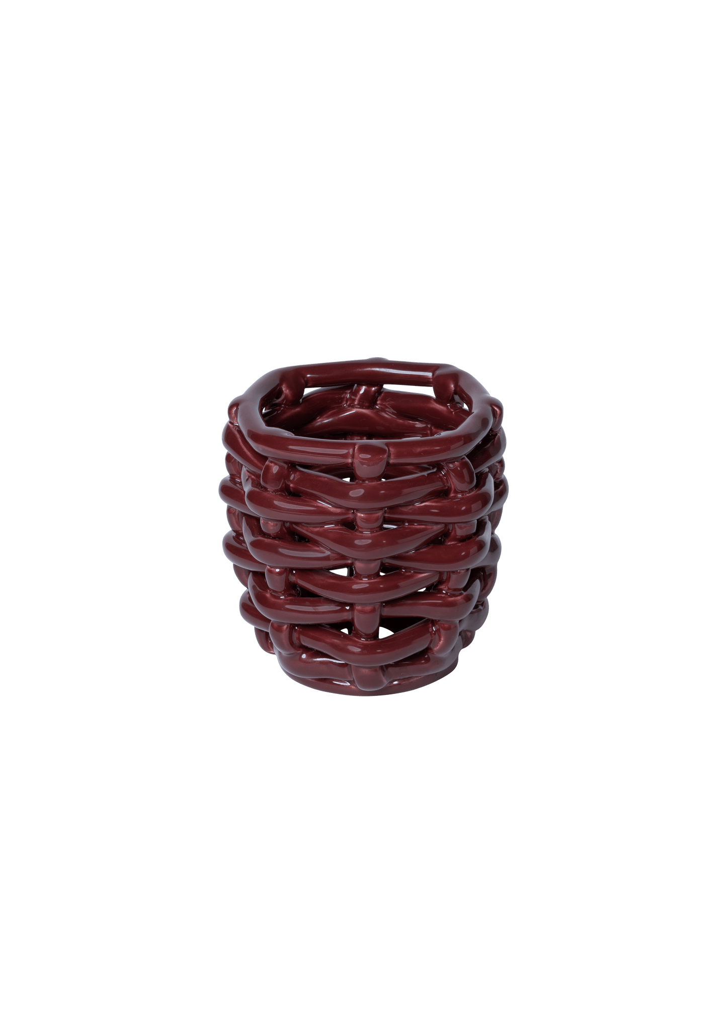 LateAfternoon_Small_Burgundy_Basketweave_Planter