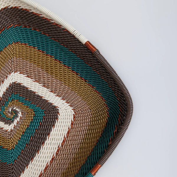 Flat Square Basket - New Earth II