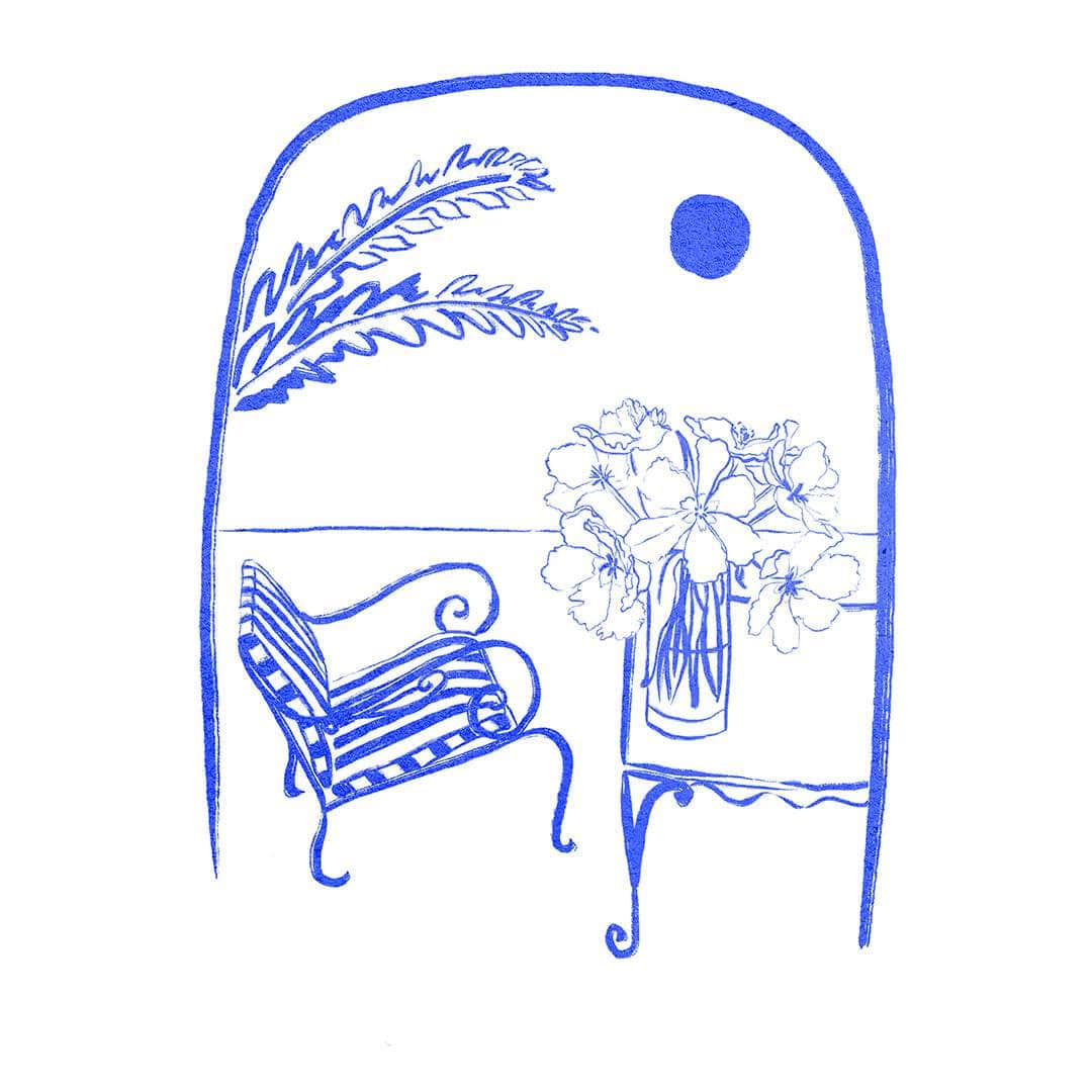 Soleil De L'après-Midi Art Print