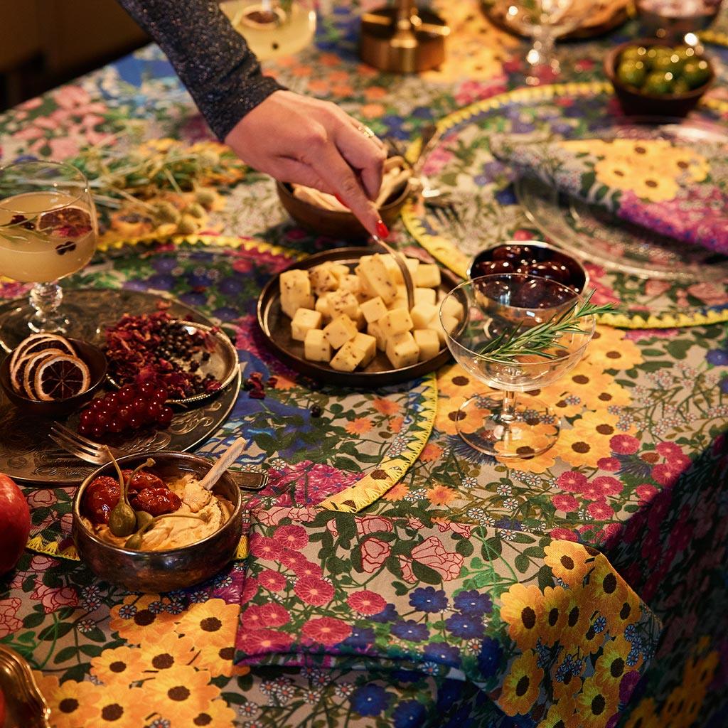 Tablecloth Pré Fleuri - Sophie Williamson Design