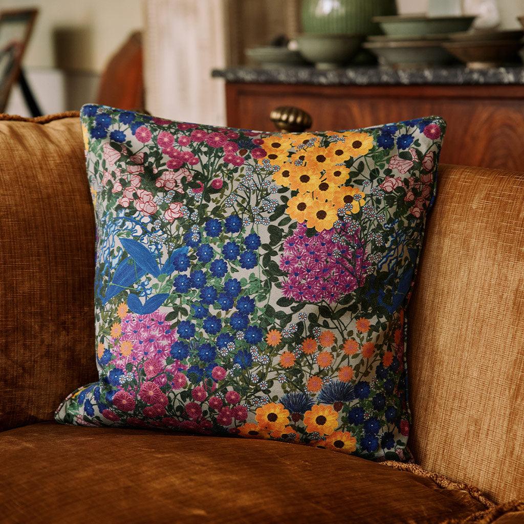 Pré Fleuri Square Cushion Cover