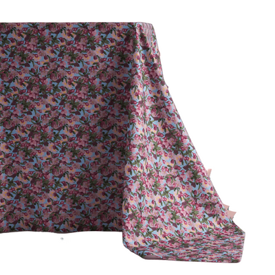 Tablecloth Romance is Dead Blue - Sophie Williamson Design