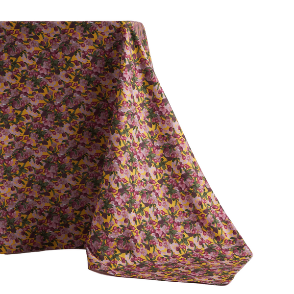 Tablecloth Romance is Dead Yellow - Sophie Williamson Design