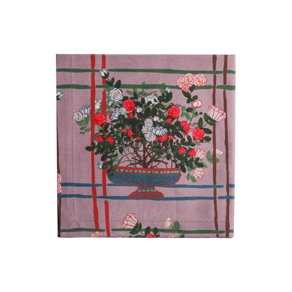 6 Napkins La Vie en Rose Offcut Version