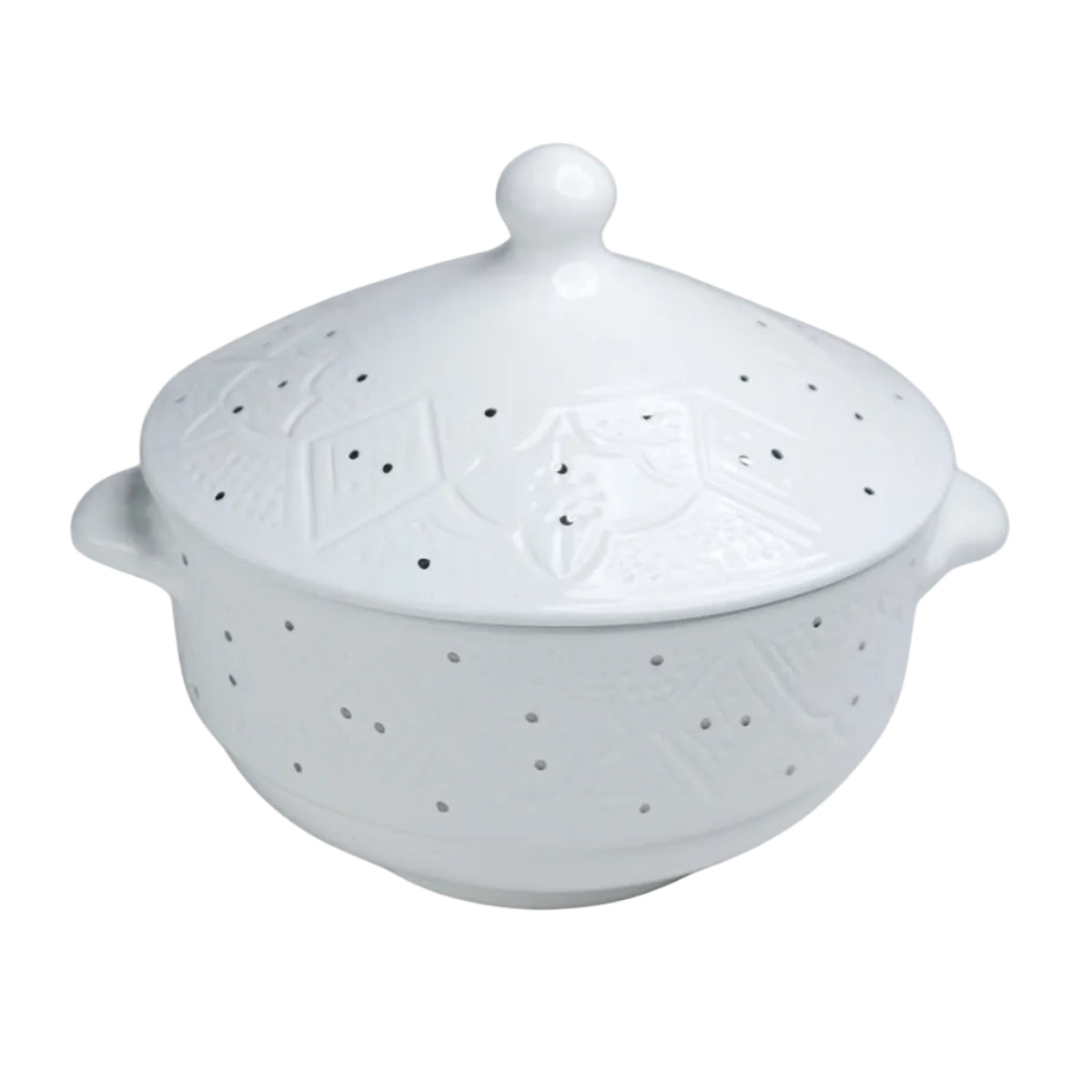 Soup Tureen - Silver Noor Imprint
