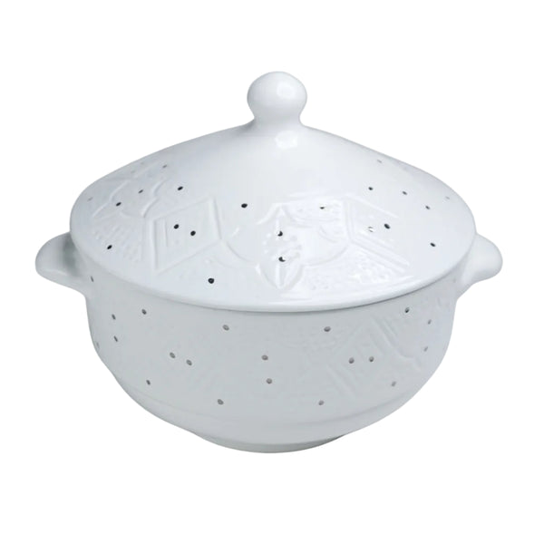 Soup Tureen - Silver Noor Imprint