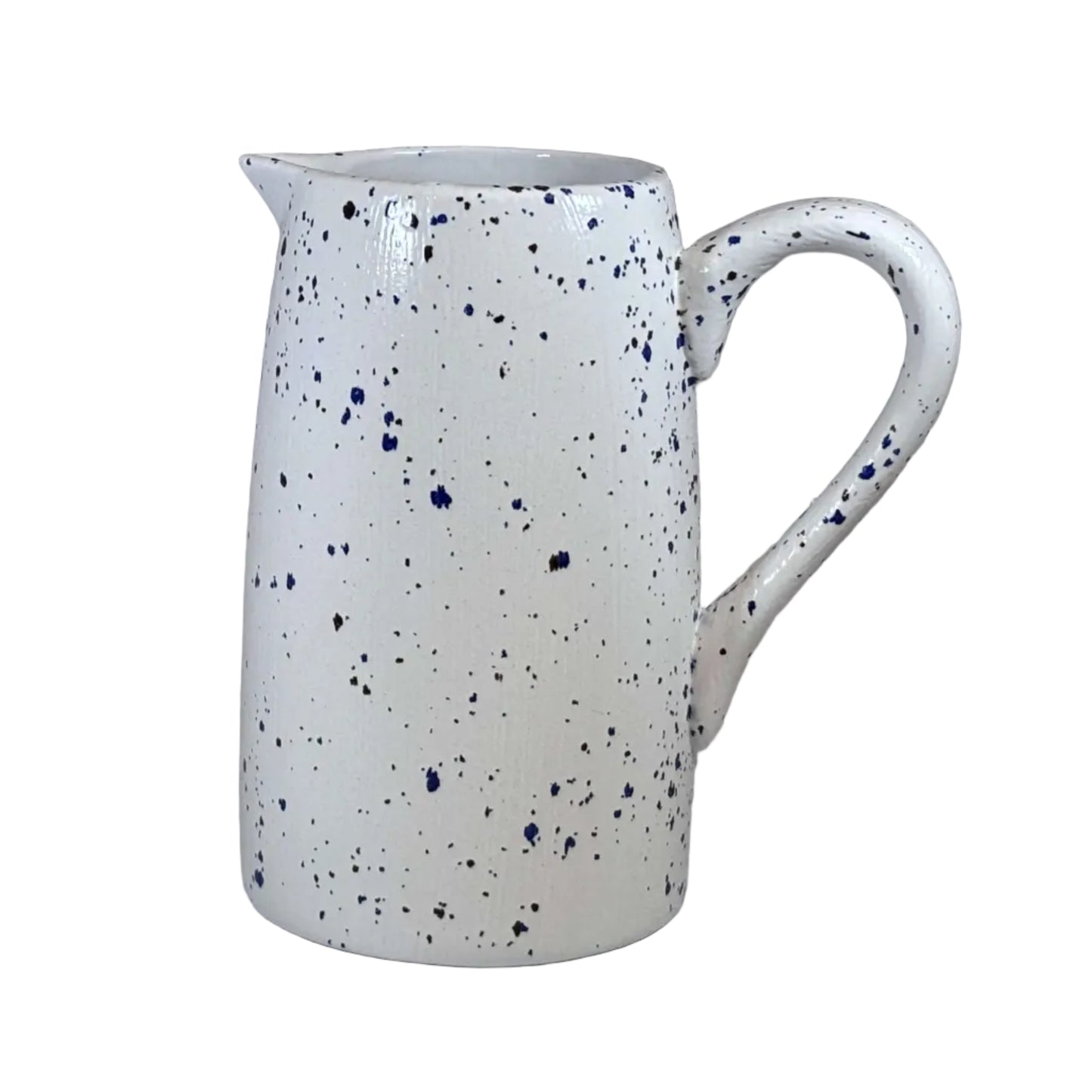 Speckled Blue Milk Jug