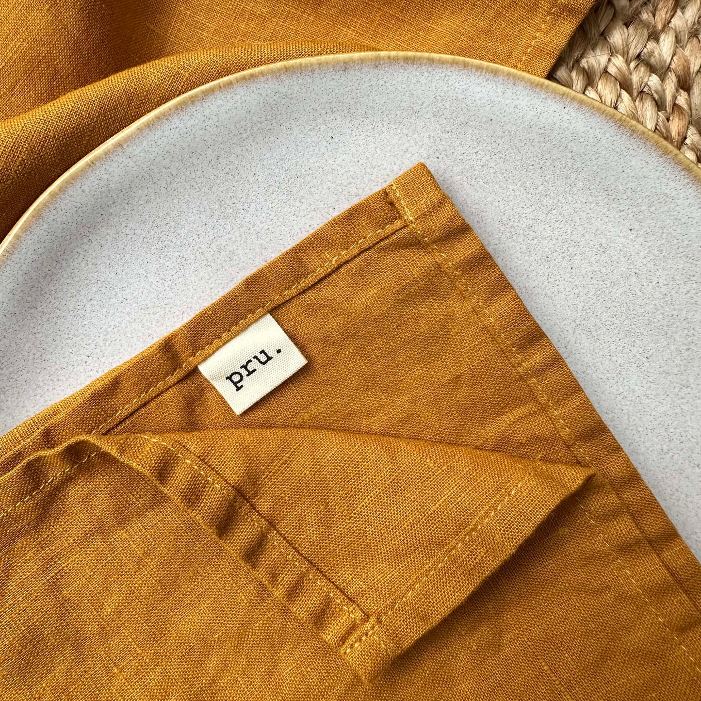 100% Linen Napkins OEKO-TEX® Certified – Check X2