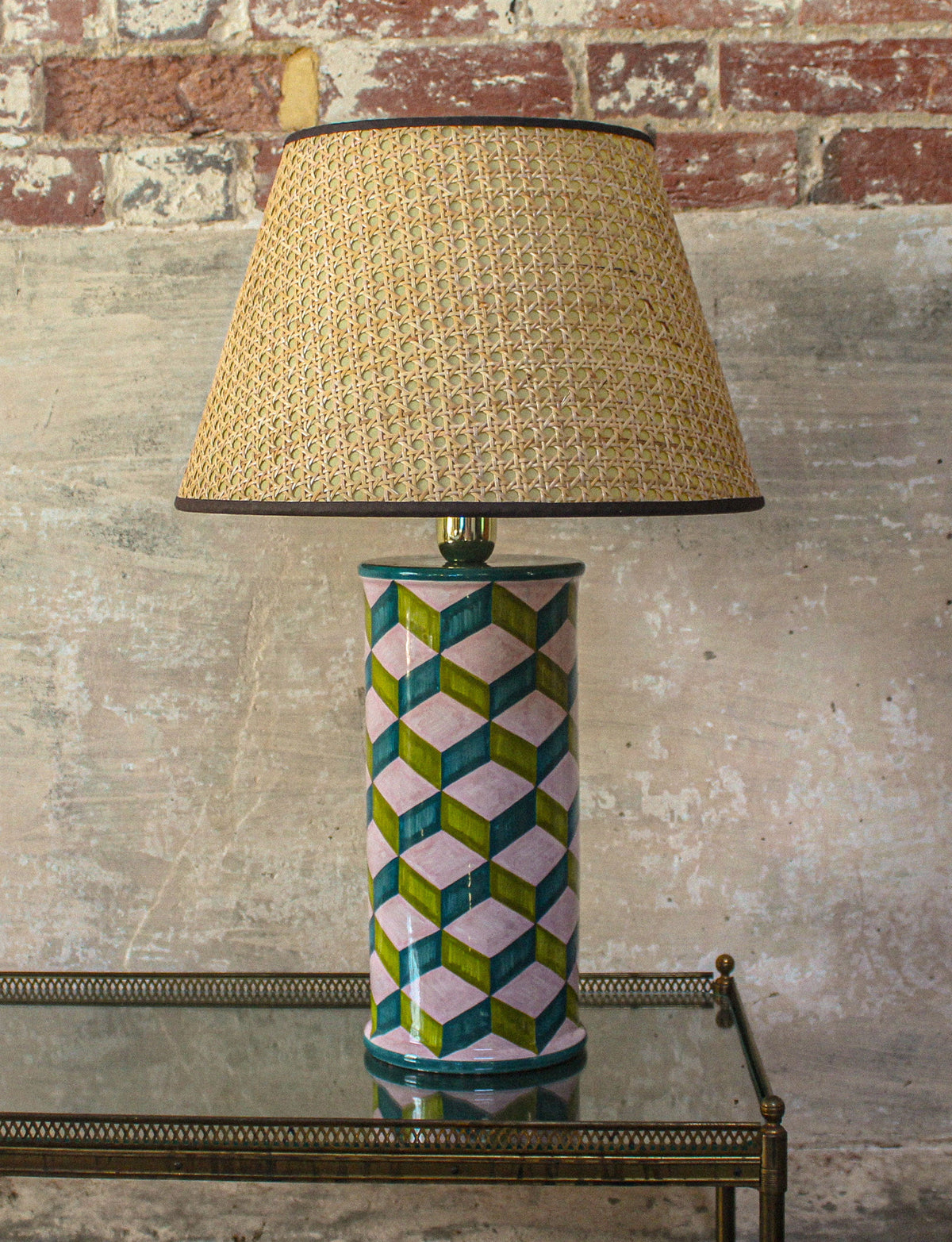 Square Eyed Lamp, Pink