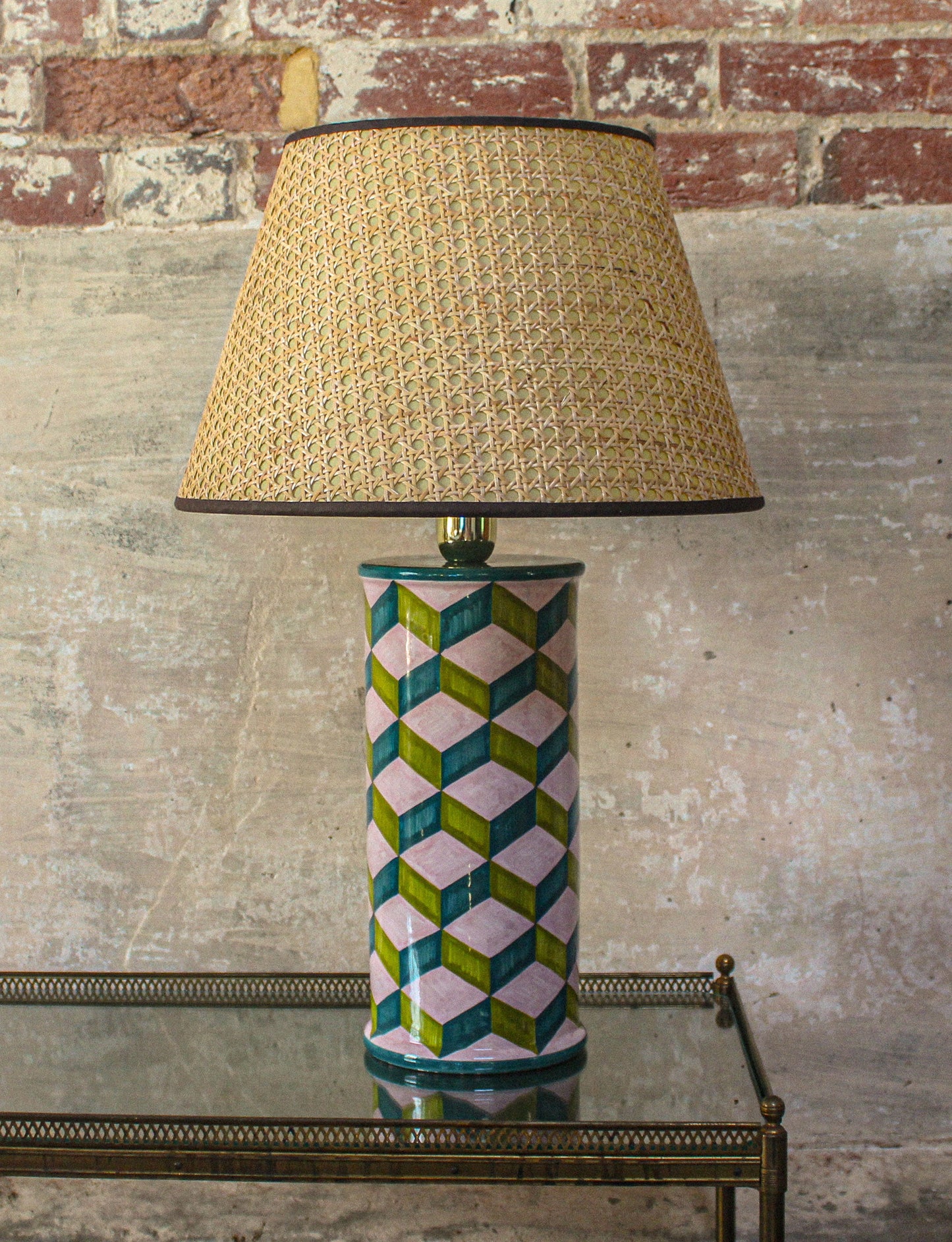 Square Eyed Lamp, Pink