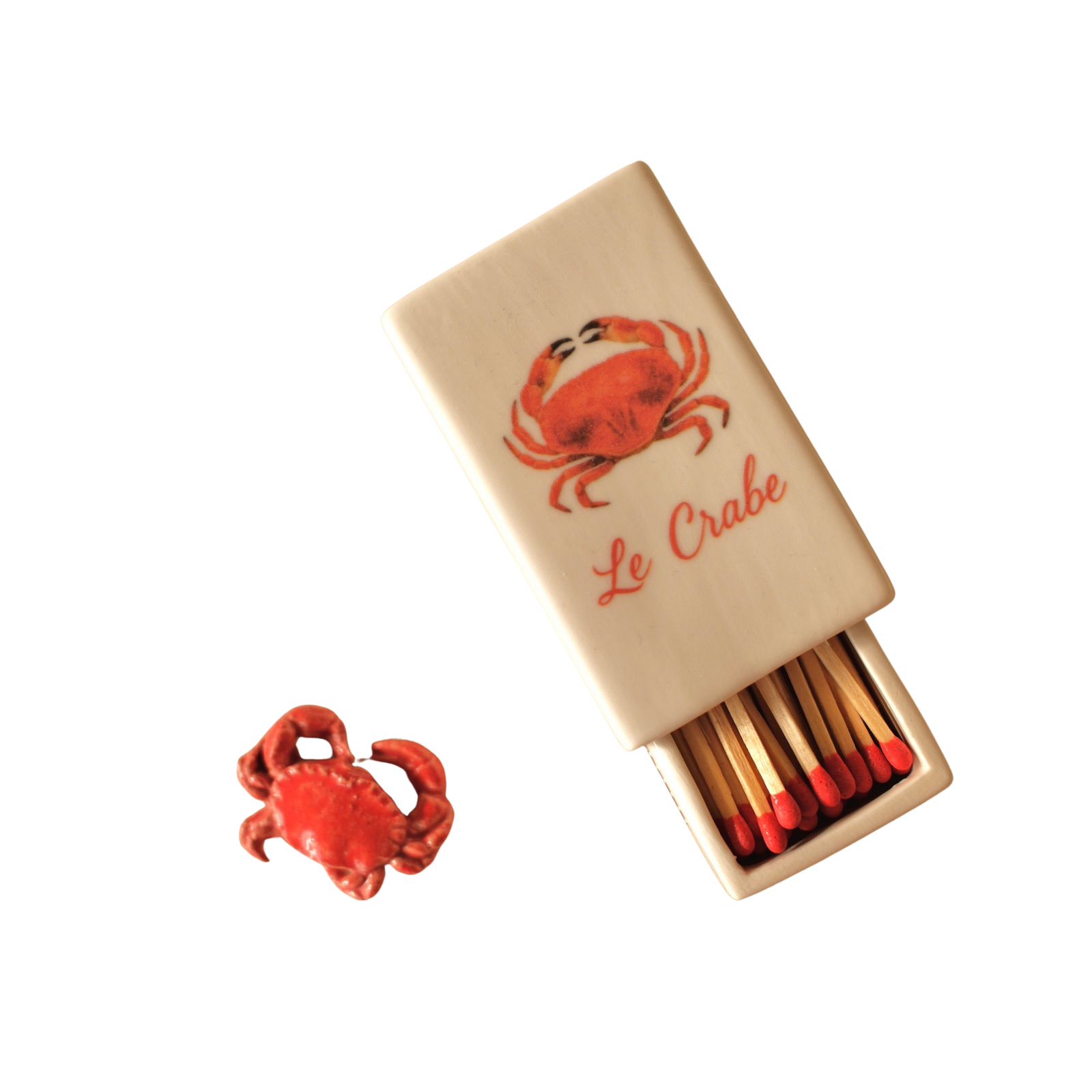 ‘Le Crabe’ Ceramic Matchbox