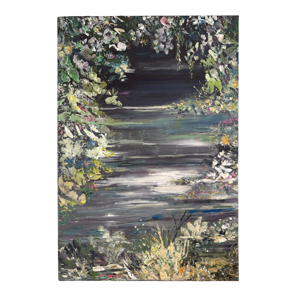 Night Veil - Acrylic on Canvas