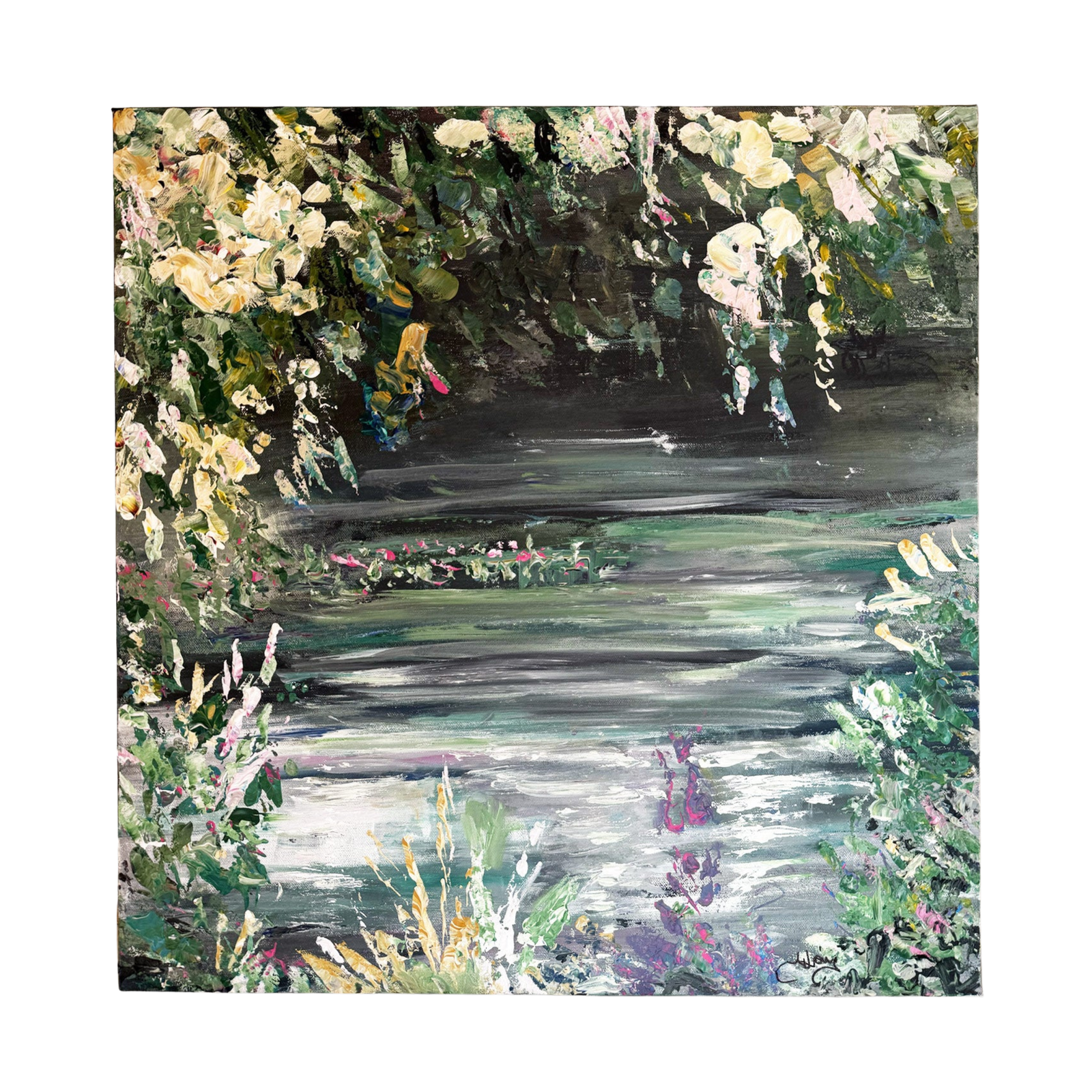 Moon Dance - Acrylic on Canvas-