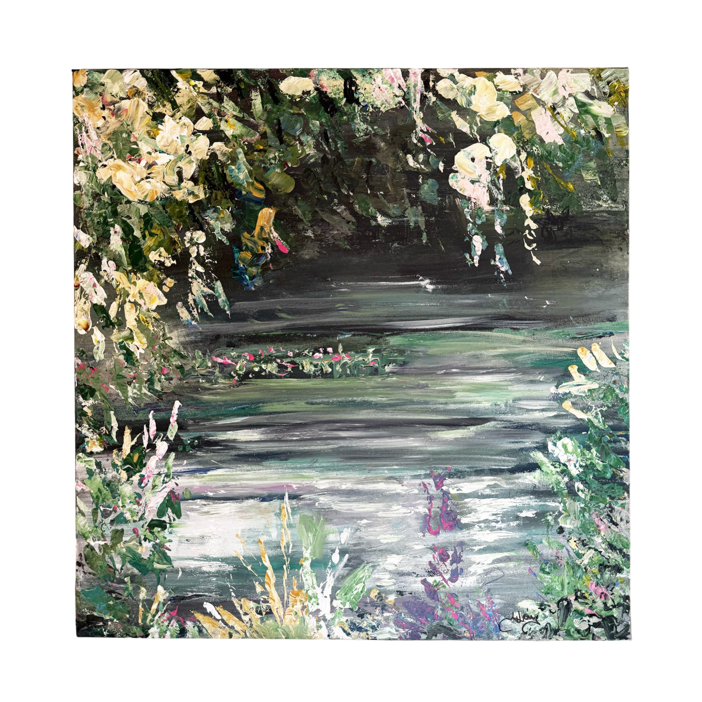 Moon Dance - Acrylic on Canvas-