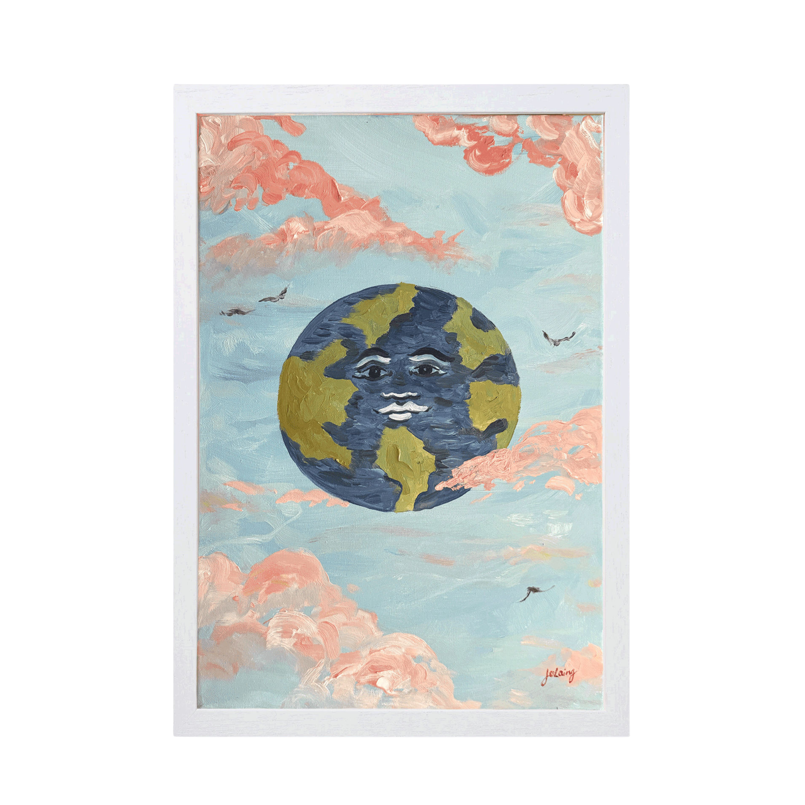 The World - Original Oil On Canvas