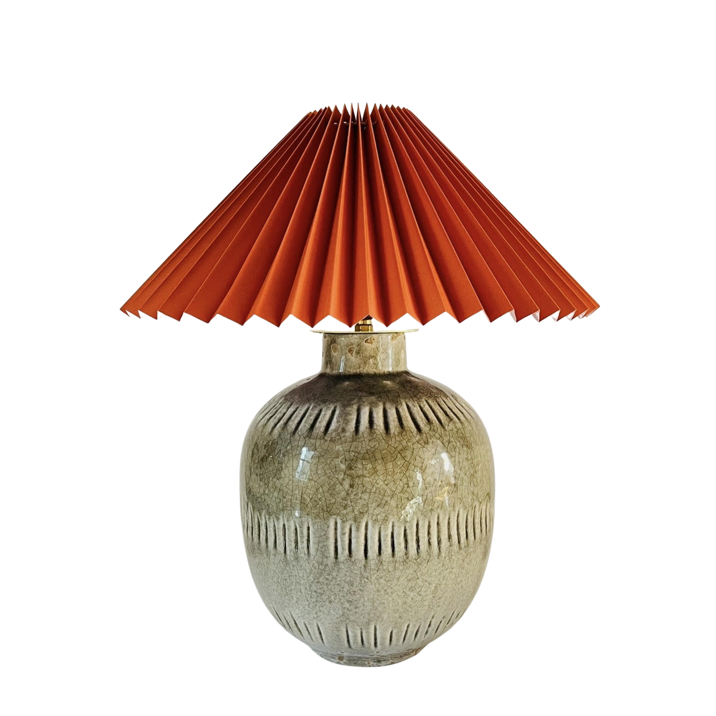 Danish Pottery Lamp