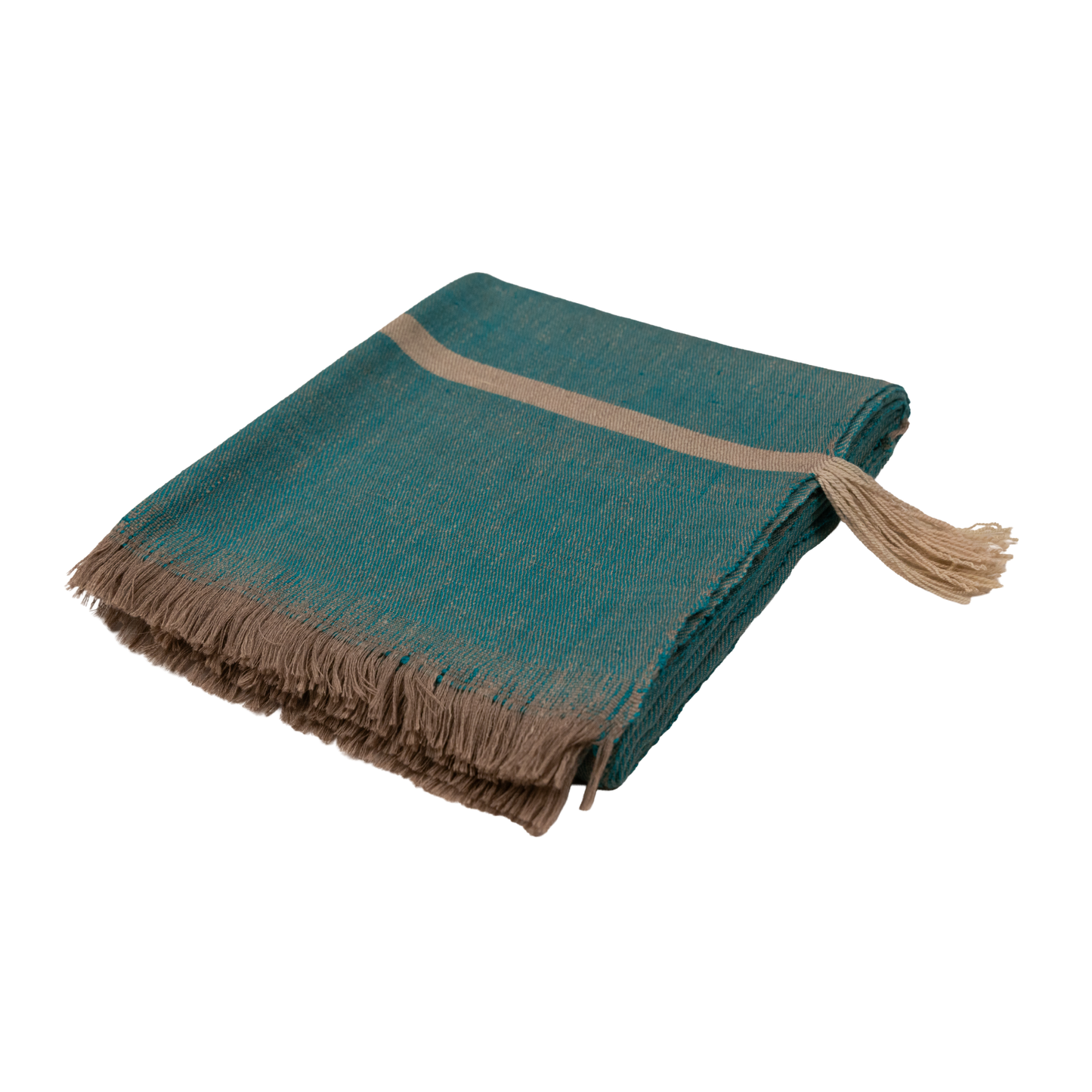 Handwoven Wool Throw 46×75 in