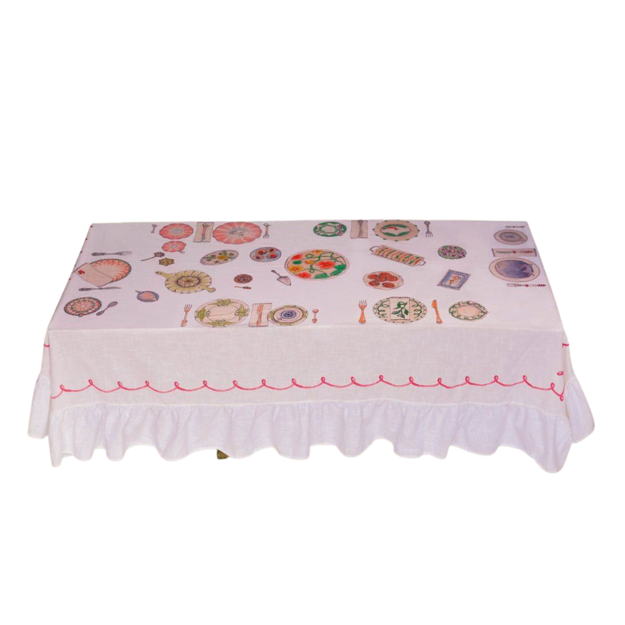 Afternoon Tea - Organic Cotton Tablecloth