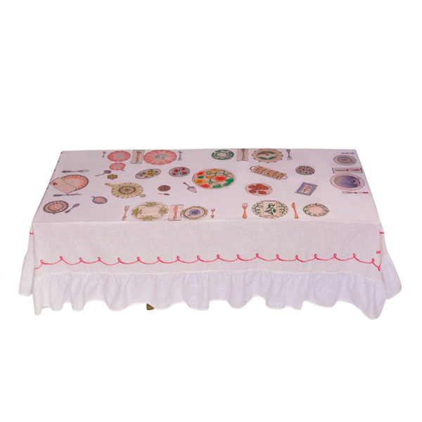 Afternoon Tea - Organic Cotton Tablecloth