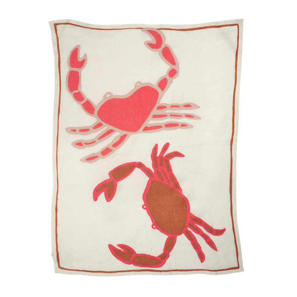 Crab Tea Towel