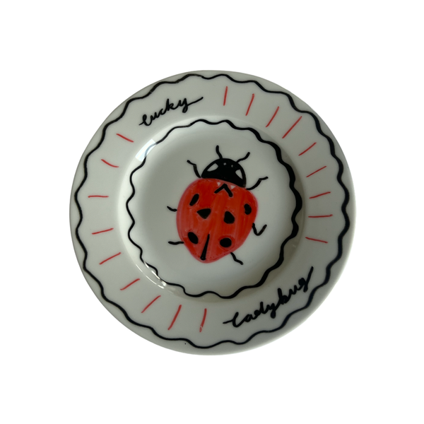 Mini Porcelain Decorative Plates 6.5"