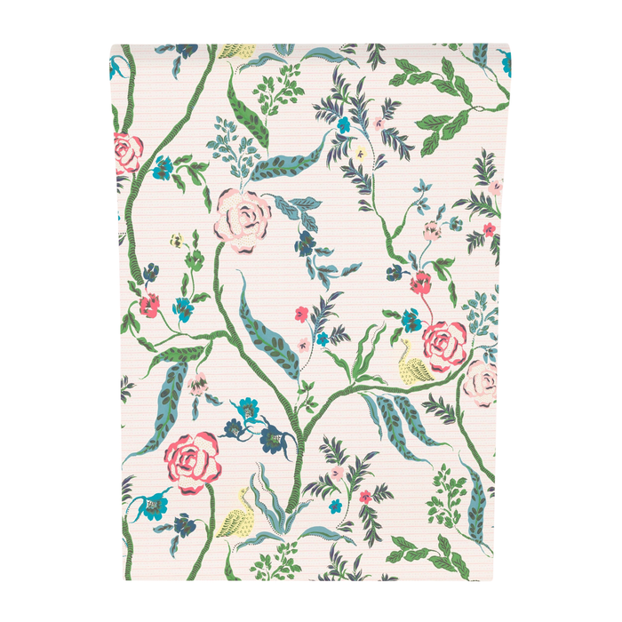 Eversley - Jade Rose (Wallpaper - 10m Roll)