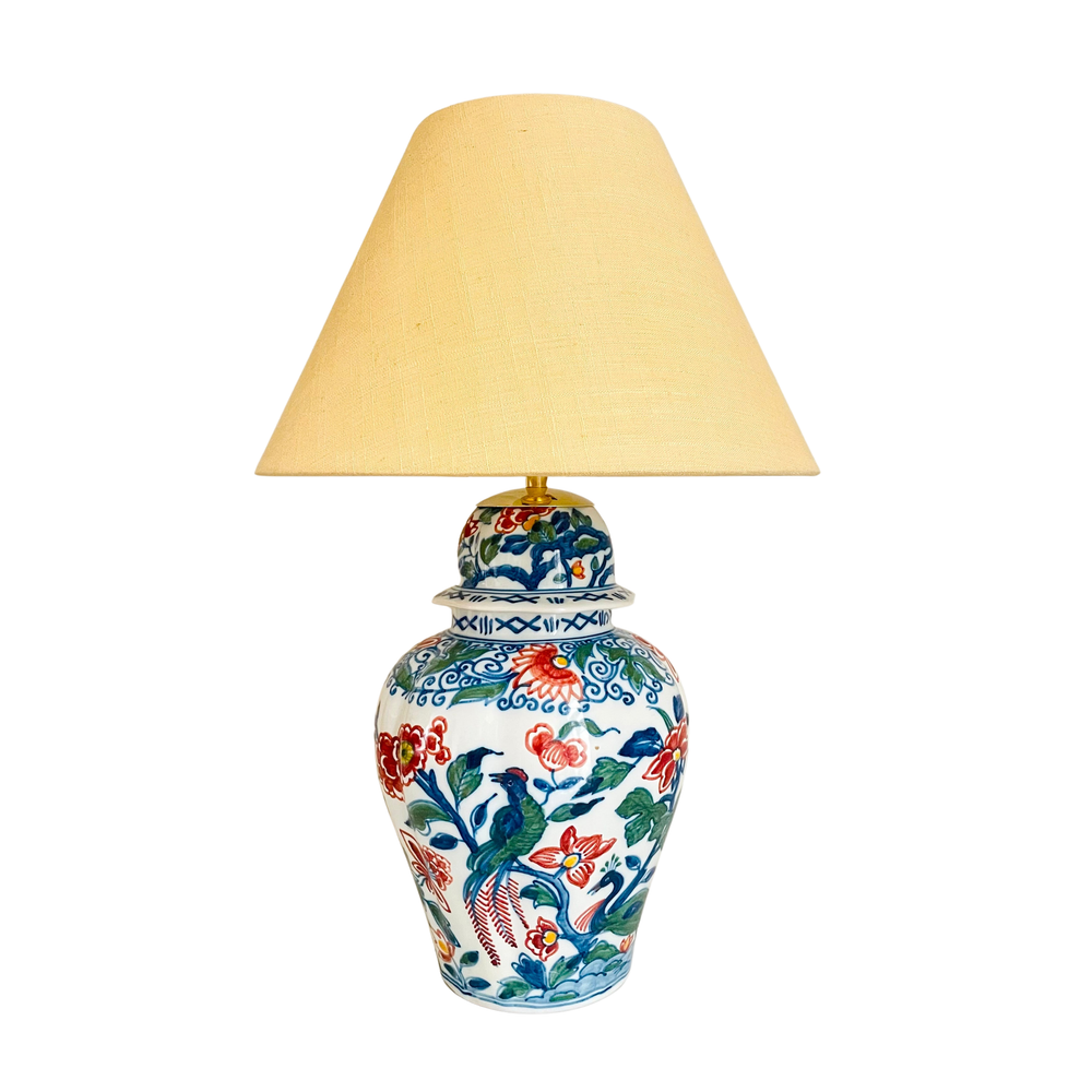 Antique Makkum Jar Lamp