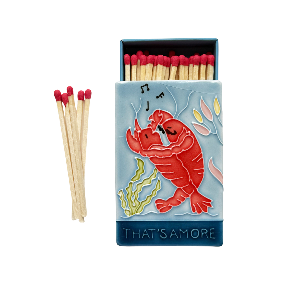 That's Amore Ceramic Matchbox