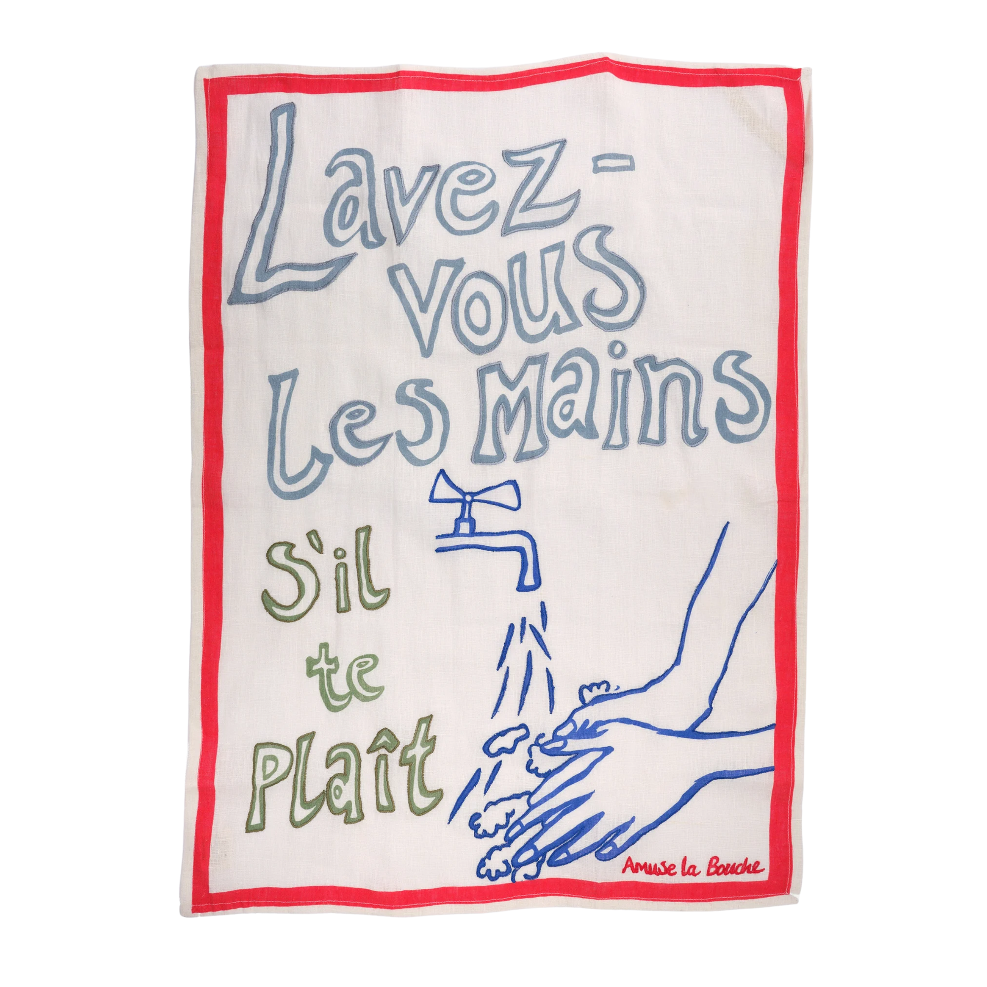 Wash Your Hands Tea Towel