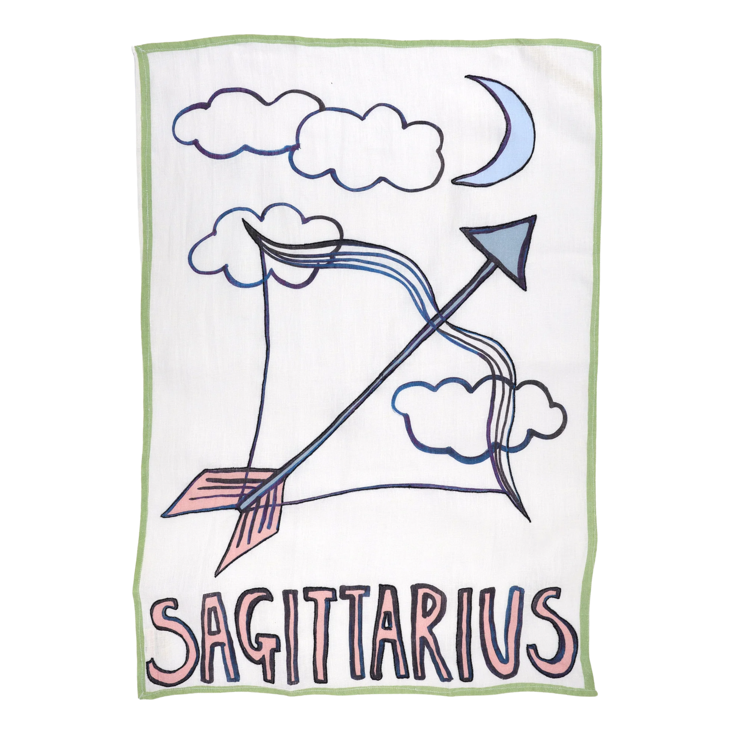 Sagittarius Tea Towel