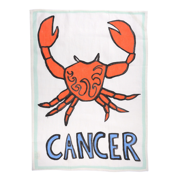 Cancer Tea Towel