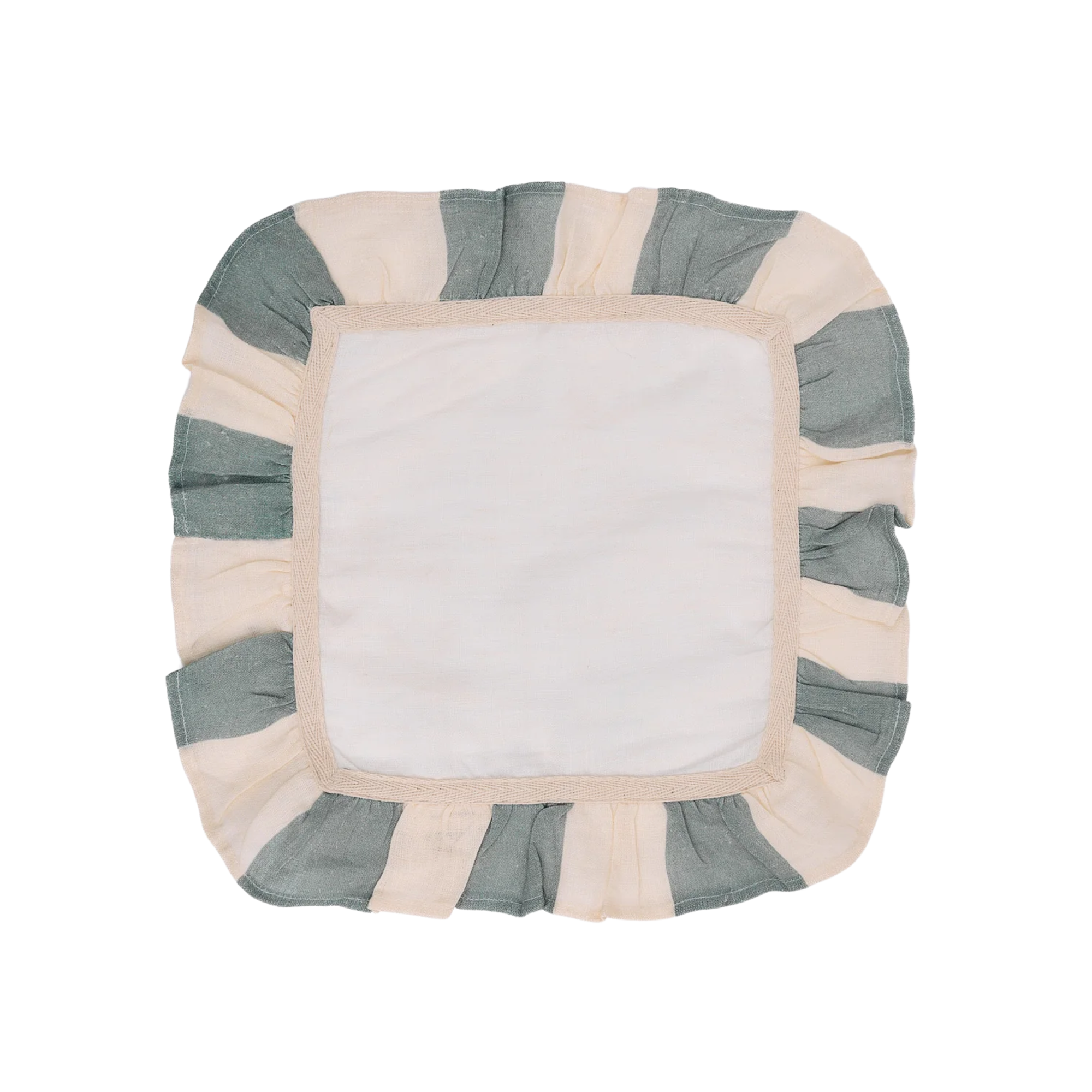 Sea Green Wide Stripe - Set of 2 Napkins