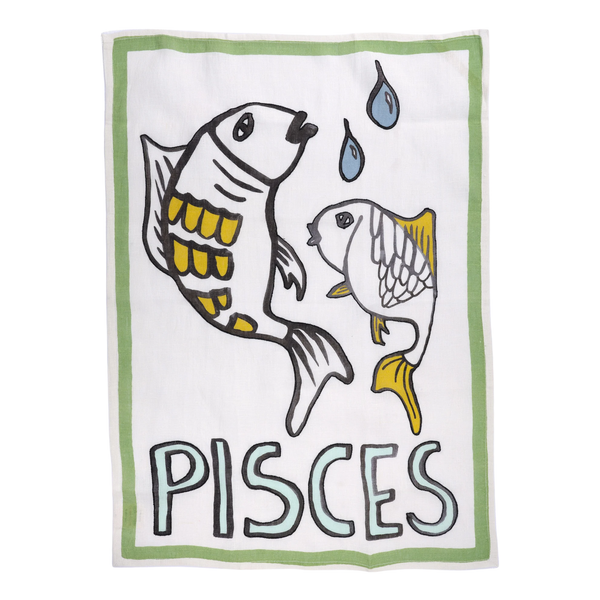 Pisces Tea Towel