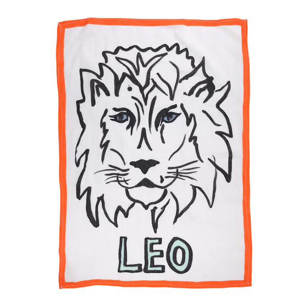 Leo Tea Towel