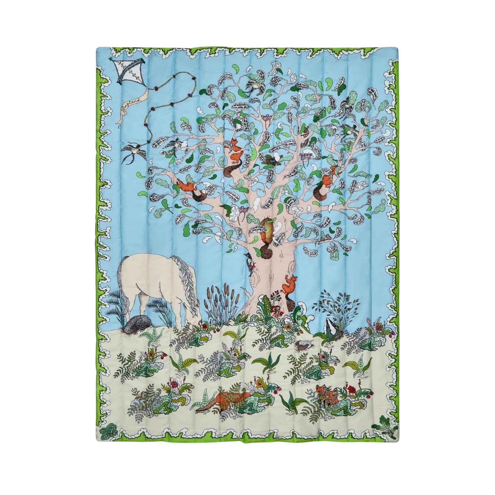 The Enchanted Forest Quilted Blanket