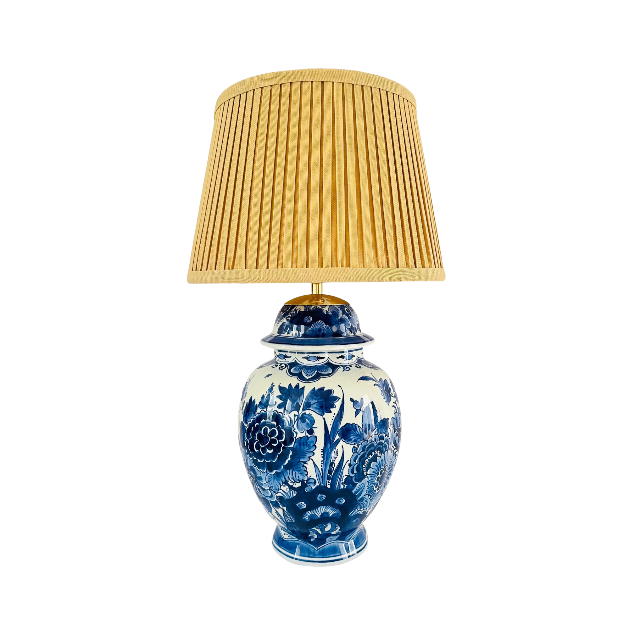 Antique Delft ‘De Porceleyne Fles’ Lamp