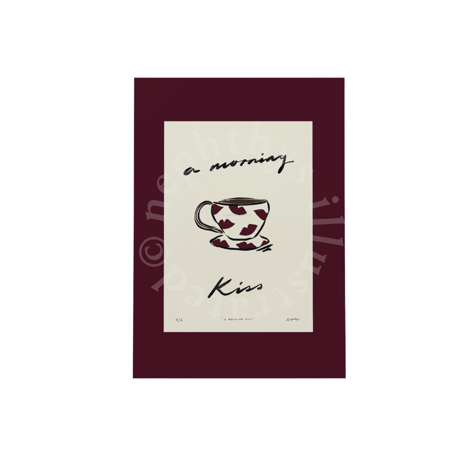 Morning Kiss Print