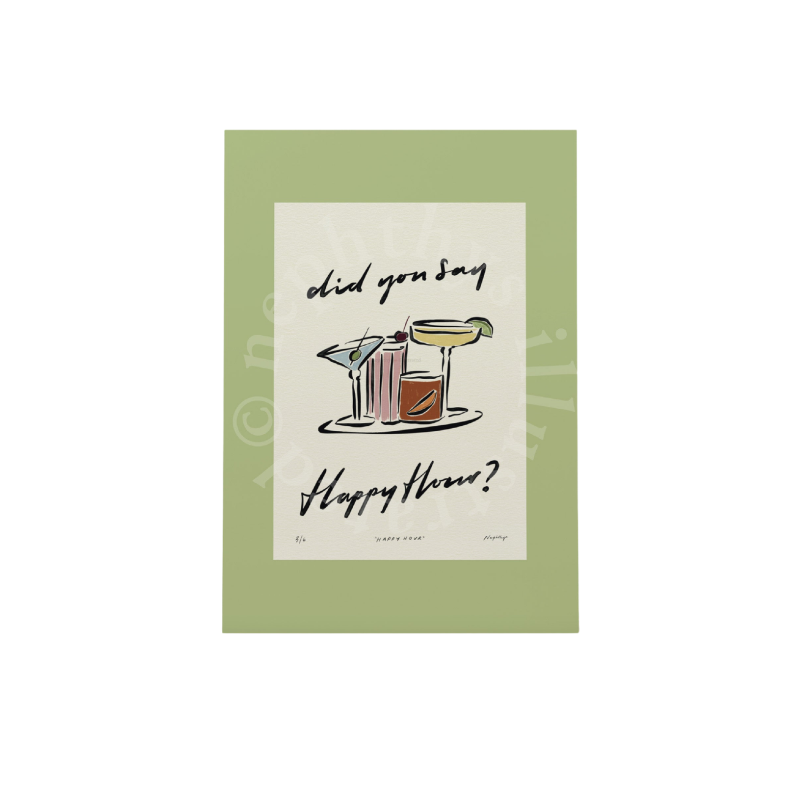 Happy Hour Print