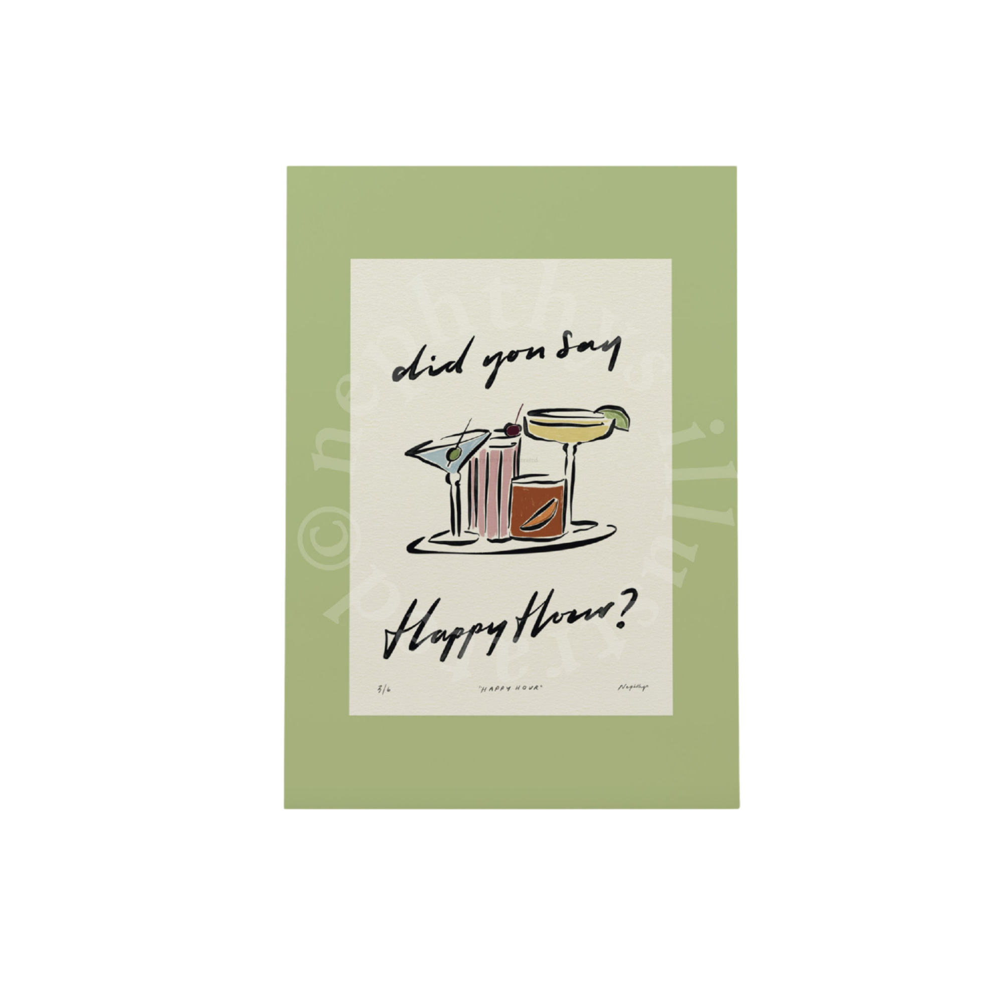 Happy Hour Print