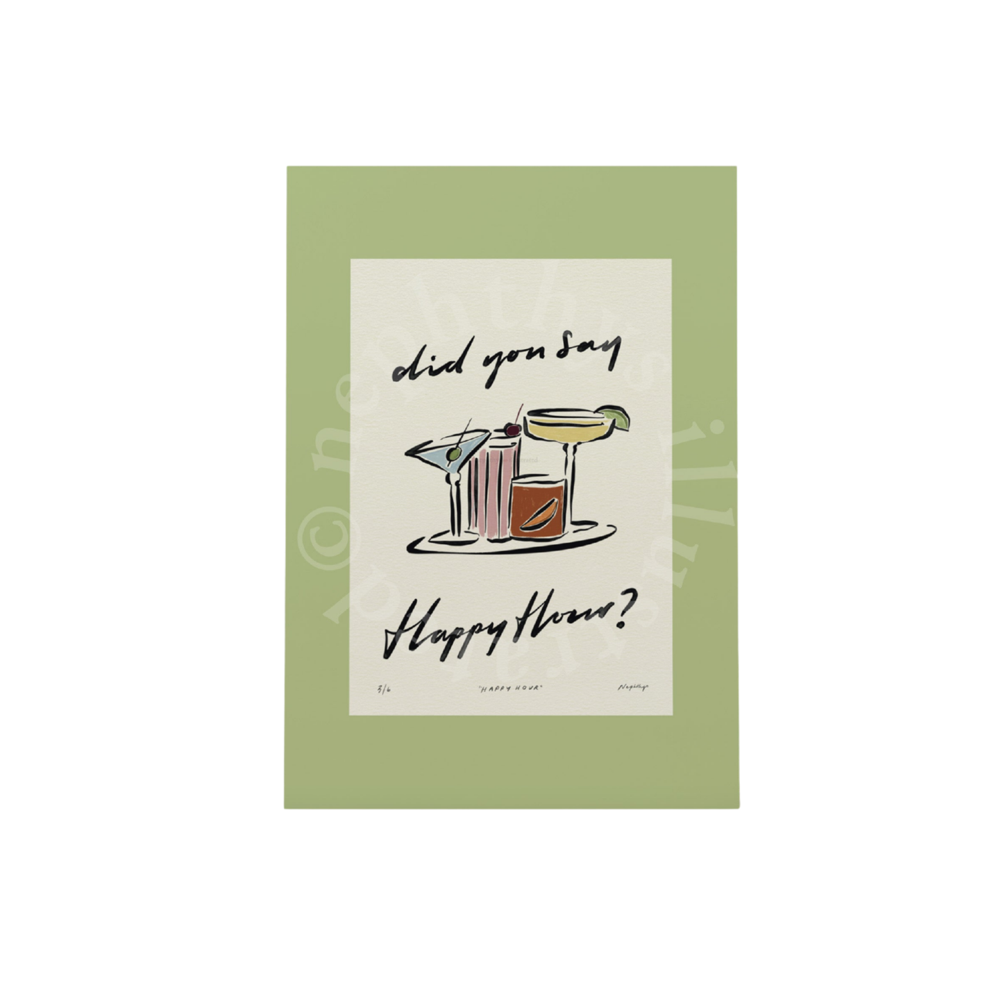Happy Hour Print