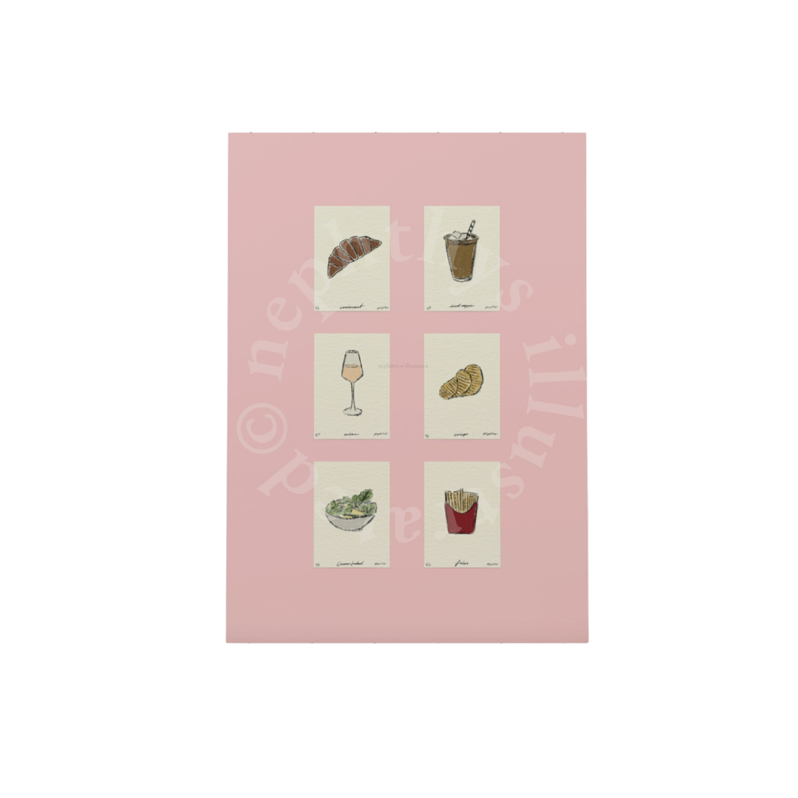 Signature Snacks Set Print