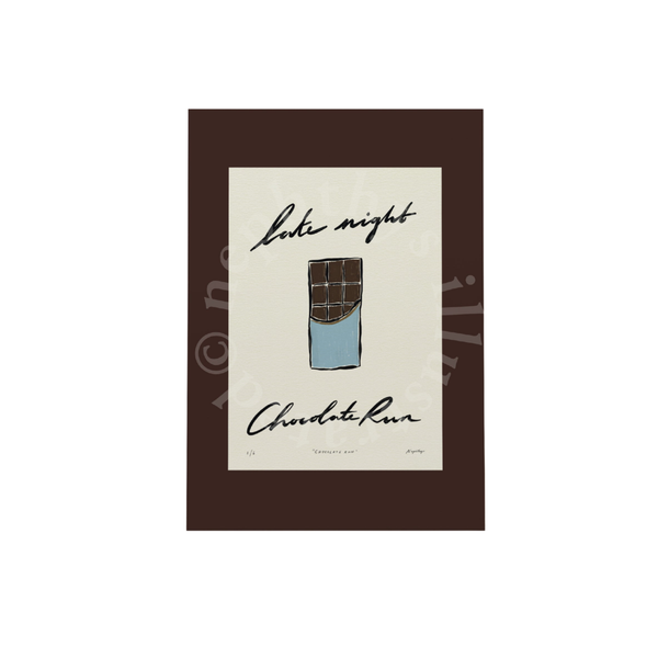 Late Night Chocolate Run Print