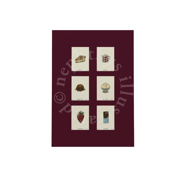 Pudding Set Print